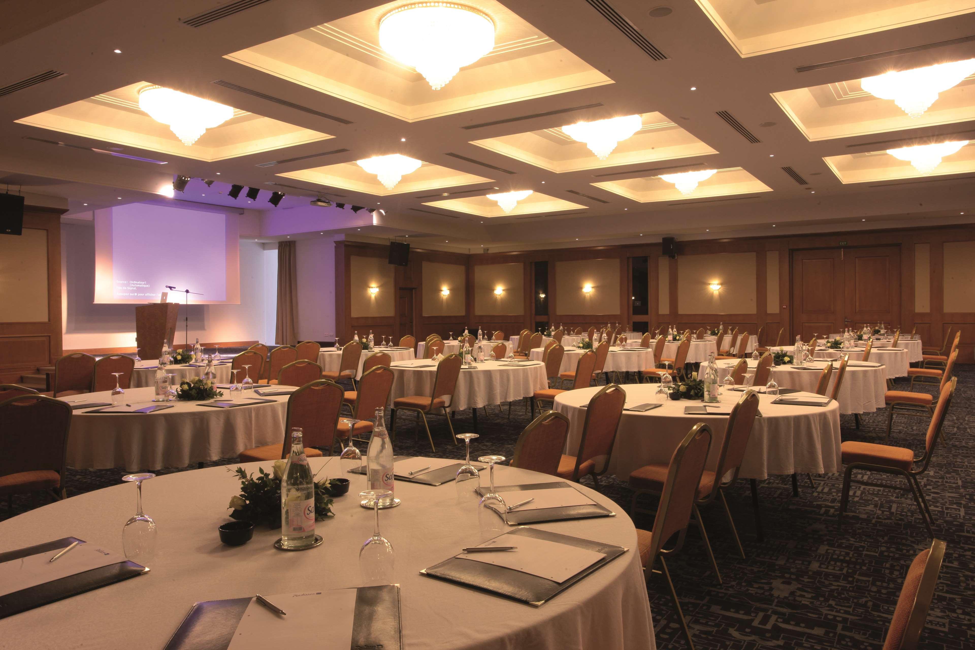 Radisson Blu Resort & Thalasso האממט מראה חיצוני תמונה The ballroom at the InterContinental